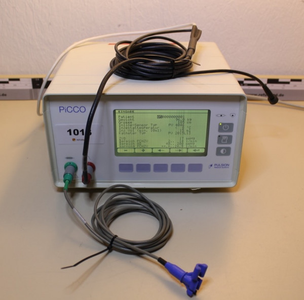 HZV measuring device PiCCO