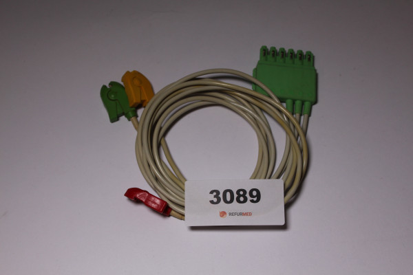 3-wire patient cable, shielded with clips MS16159