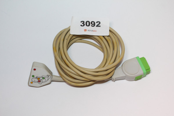 Multi-link 3-channel ECG neonatal cable 412944-002