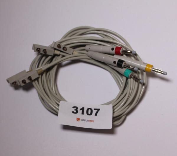 Replacement patient leads for diagnostic ECG cable