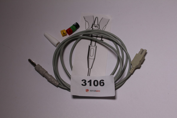 Replacement single line diagnostic ECG cable