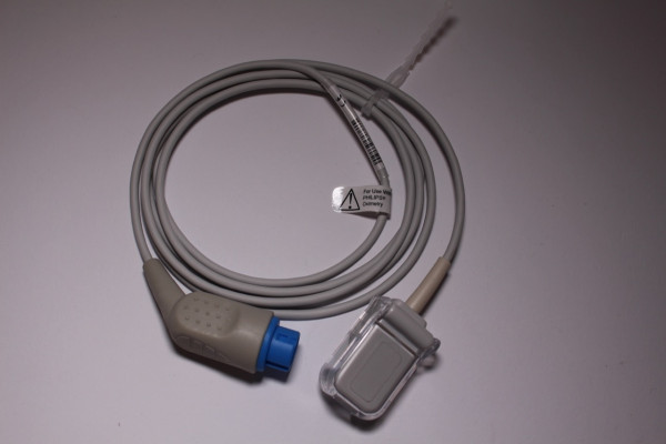 SpO2 adapter cable to Philips / HP to Nellcor like M1900B