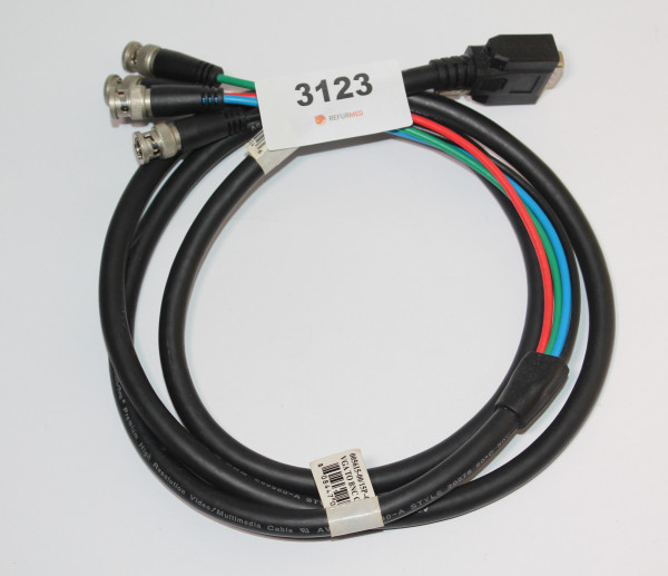 Comprehensive premium high resolution video/multimedia cable 005615-00/15P-4BP-6HR